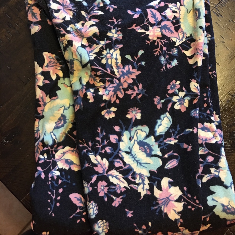 Floral leggings